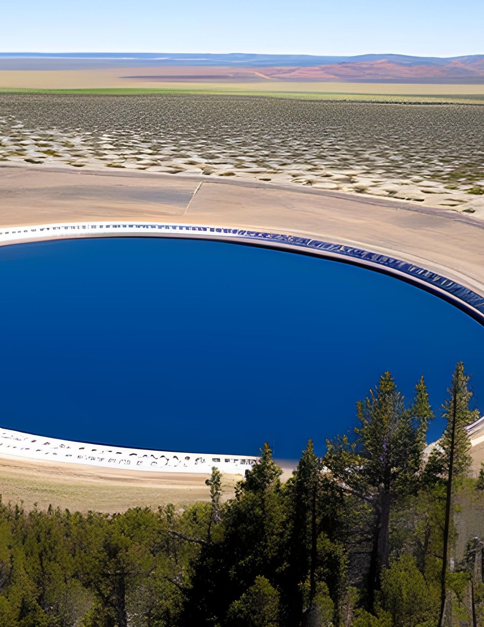 How much does it cost to build a frack pond?